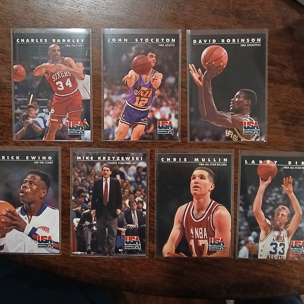 NBA Trading Card Collection. 1992 Skybox      USA Dream Team💥💥💥